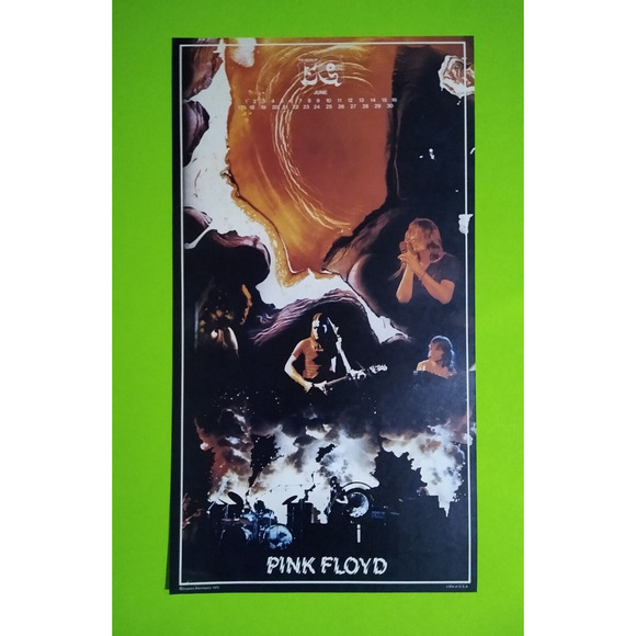 PINK FLOYD Vintage Art Prog Rock Progressive Music Poster 50 Years Old - Picture 1 of 5
